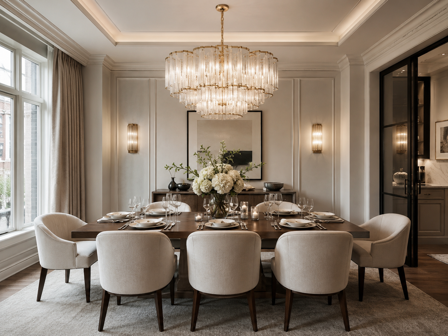 Classic New York townhouse